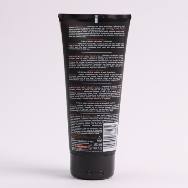 Eveline Argan + Keratin 8 in 1 Hair Conditioner Comprehensive Restoration + Colour Protection 200ml - Image 2