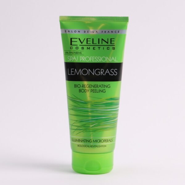 Eveline SPA! Professional Body Peeling Scrub Lemongrass Bio-Regenerating 200ml - Image 2