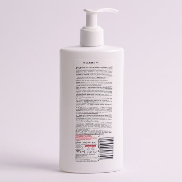 Eveline Lactimed+ SOS Specialist Soothing Hygiene Intimate Gel 250ml - Image 3