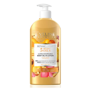 Eveline Botanic Expert 5 Precious Oils Body Oil in Lotion Ultra-Nourishing 350ml