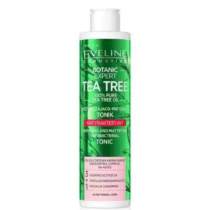 Eveline Botanic Expert Tea Tree Anti-Bacterial Tonic Purifying and Mattifying 225ml