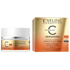 Eveline Sensation C Face Cream Day/Night Intensely Firming with Vitamin C 50+ 50ml Expired 27/04/2024