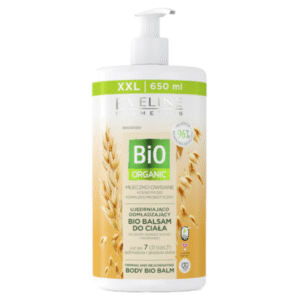 Eveline Bio Organic Oat Milk Body Bio Balm Coenzyme Q10 Firming and Rejuvenating 650ml