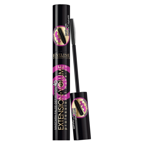 Eveline Extension Volume Mascara Professional Make-up 4D False Definition 10ml