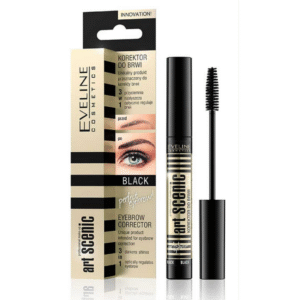 Eveline Art Scenic Eyebrow Corrector 3 in 1 Black 10ml