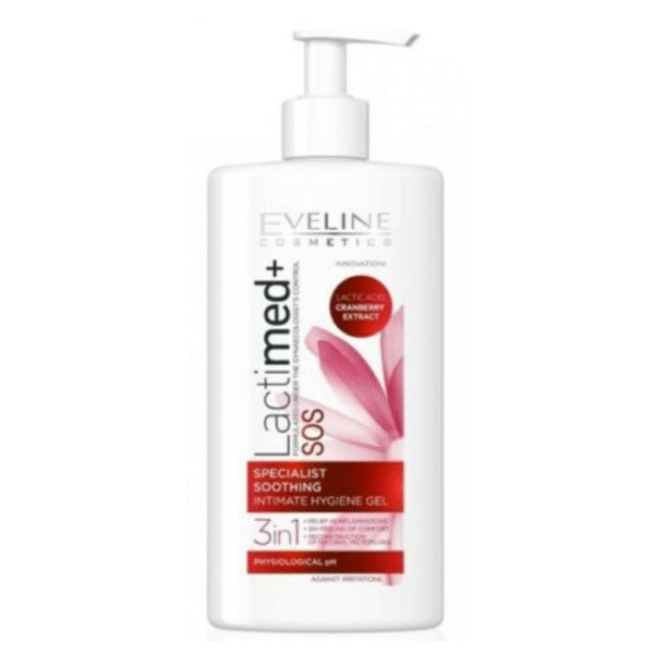 Eveline Lactimed+ SOS Specialist Soothing Hygiene Intimate Gel 250ml
