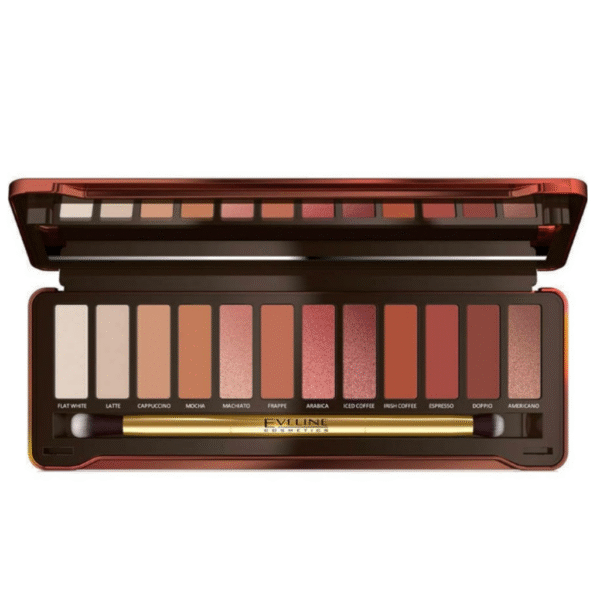 Eveline Charming Mocha Eyeshadow Palette 12g