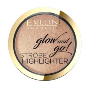 Eveline Glow and Go Strobe Highlighter Pressed Powder 02 Gentle Gold 8.5g
