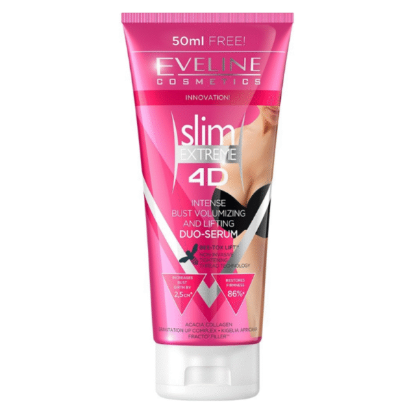 Eveline Slim Extreme 4D Intense Bust Volumising and Lifting Serum Cream 200ml