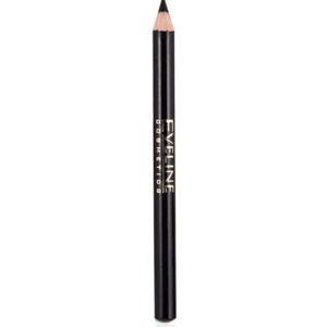 Eveline Eyeliner Pencil Black Long-Wear with Sharpener