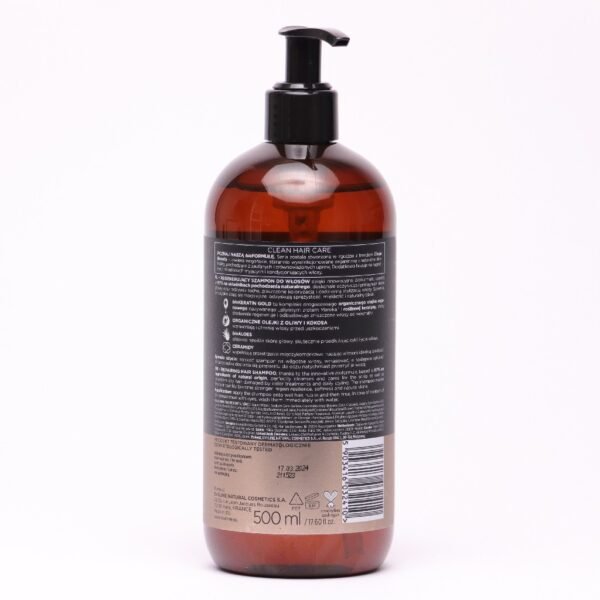 Eveline Organic Gold Repairing Shampoo with BioKERATIN Organic Argan 500ml - Image 3