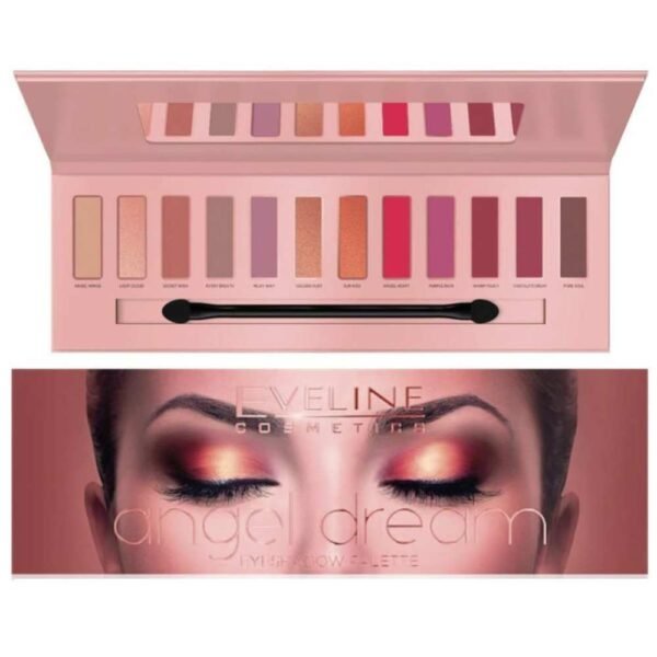 Eveline Eyeshadow Palette 12 Colors Angel Dream 12g