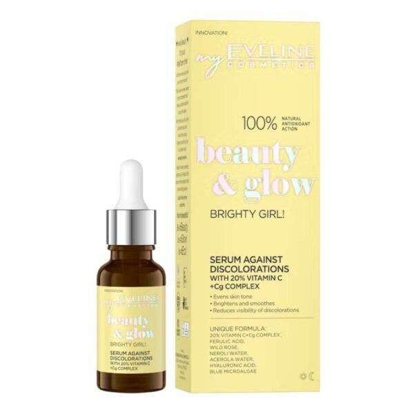 Eveline Beauty and Glow Brightening Face Serum with 20% Vitamin C 18ml