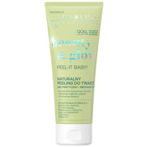 Eveline Beauty and Glow Natural Peeling Face Scrub Enzymatic Mechanical 75ml
