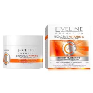 Eveline BioActive Vitamin C Rejuvenating Face Cream for Illuminating Fatigued Dull Skin 50ml