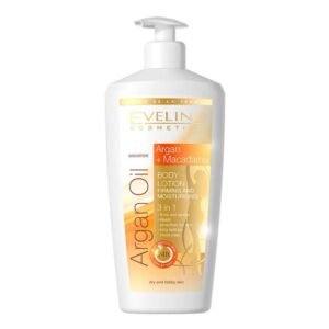 Eveline BioArgan + Macademia Oil Firming Body Lotion 3 in 1 for Dry Skin 350ml