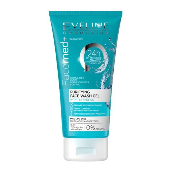 Eveline Facemed+ Purifying Face Wash Gel with Tea Tree Oil 150ml