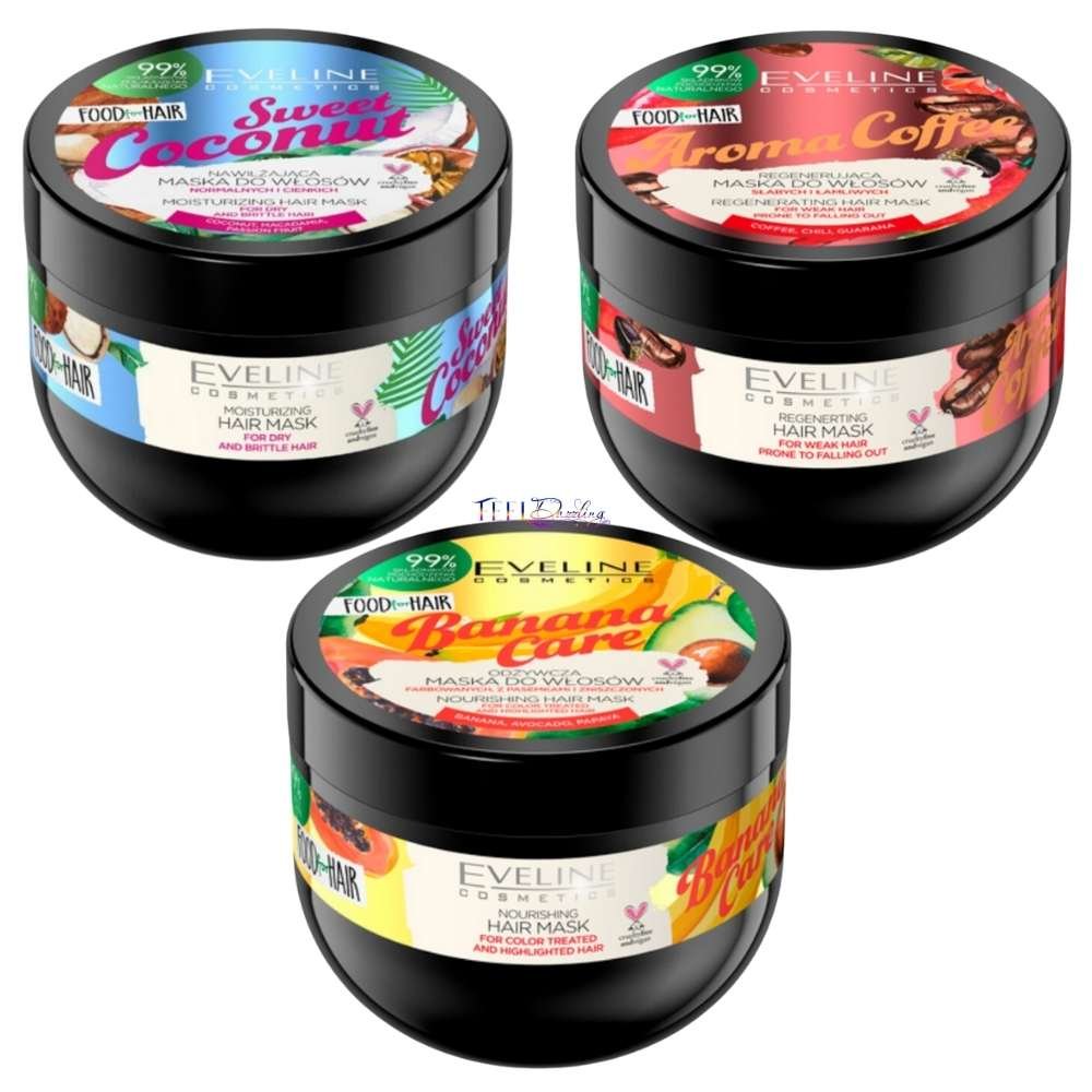 Eveline Food for Hair Hair Mask 500ml Expires 10/09/2023
