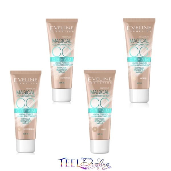 Eveline Magical CC Foundation Magical Colour Correction Cream SPF15