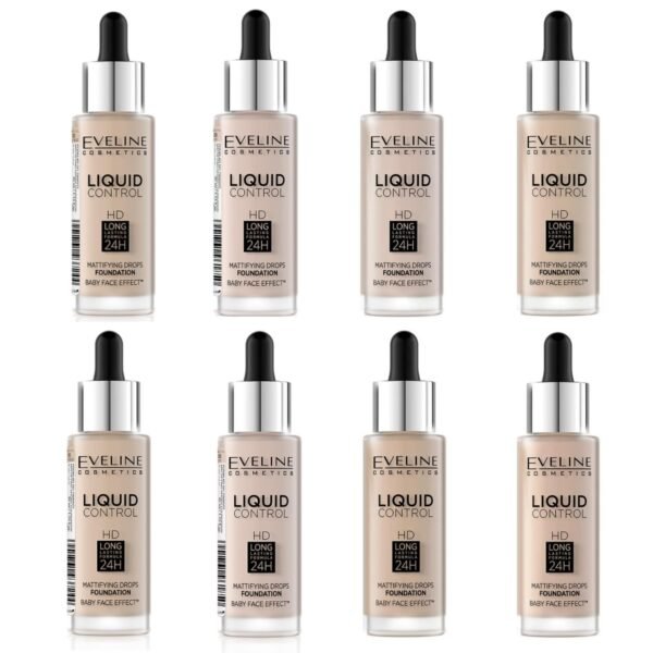 Eveline Liquid Control Foundation HD Mattifying Drops 32ml