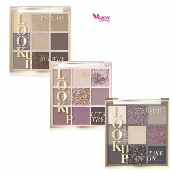 Eveline Look Up Eyeshadow Palette 9 Colours 10.8g