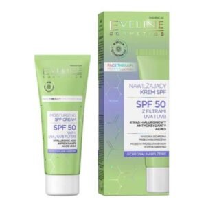 Eveline Moisturizing SPF Face Cream with SPF50 UVA UAB Filters 30ml