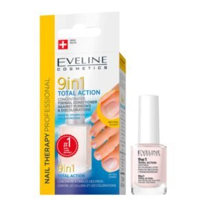 Eveline Nail Therapy 9 in 1 Total Action Concentrated Toe Nail Treatment Conditioner 12ml