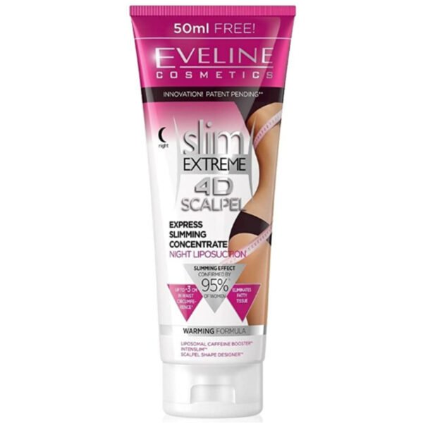 Eveline Slim Extreme 4D Scalpel Express Slimming Concentrate Night Liposuction 250ml