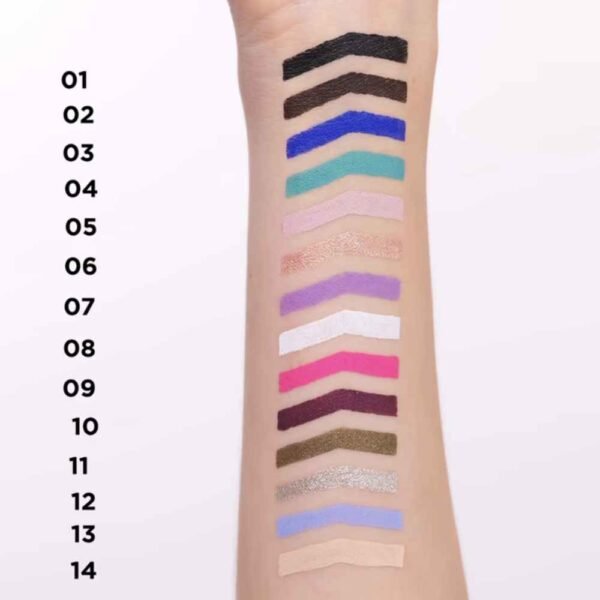 Eveline Variete Gel Eyeliner Pencil Waterproof - Image 3
