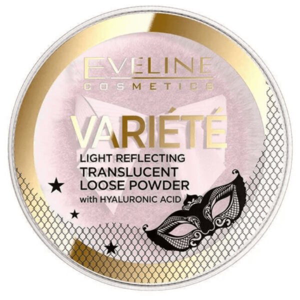 Eveline Variete Light Reflecting Translucent Loose Powder with Hyaluronic Acid 6g