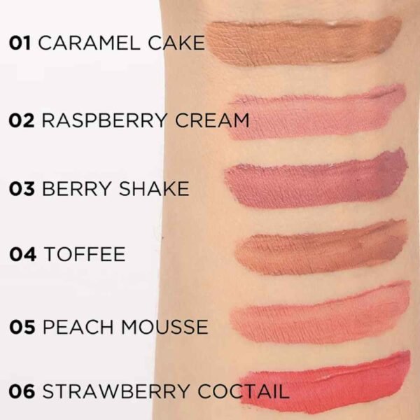 Eveline Variete Matte Liquid Lipstick with Hyaluronic Acid 4.5ml - Image 2