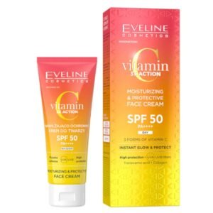 Eveline Vitamin C 3x Action Protective Face Cream SPF50 30ml
