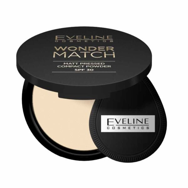Eveline Wonder Match Matte Pressed Compact Powder SPF30 8g - Image 2