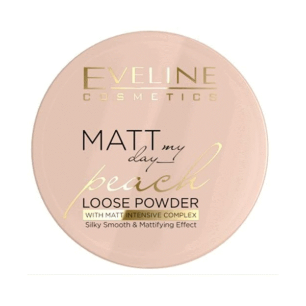Eveline Matt My Day Loose Powder Silky Smooth & Mattifying Peach - Image 3