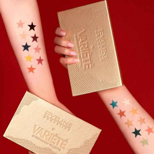 Eveline Variete 18 Colors Eyeshadow Palette 18g - Image 4